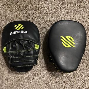 Target training mitts